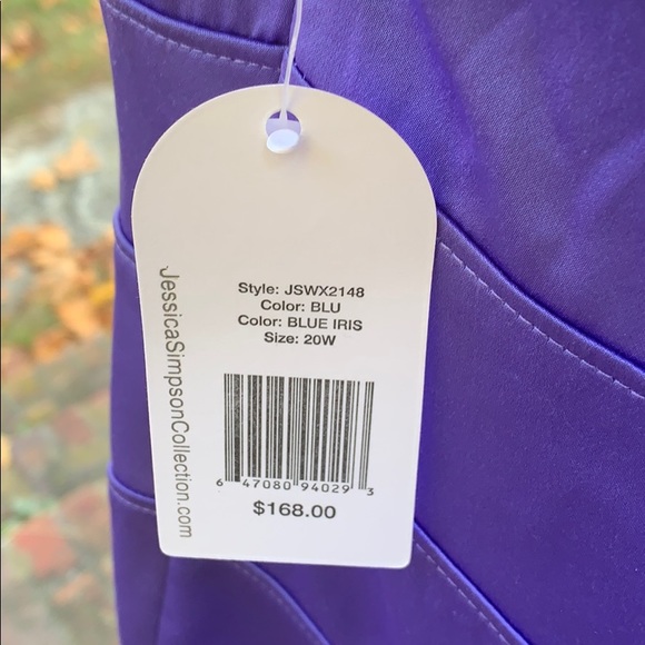 Jessica Simpson Blue Iris Dress - Picture 3 of 7